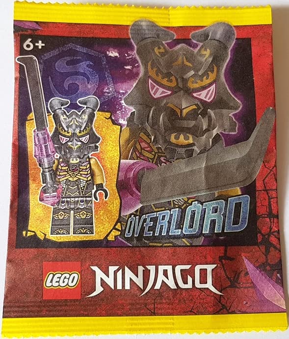LEGO Ninajgo: Overlord Minifigure with Sword and Lightning
