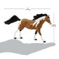 Safari Ltd. Pinto Mustang Stallion Figurine - Lifelike 7.25" Model Figure - Educational Toy for Boys, Girls, and Kids Ages 3+
