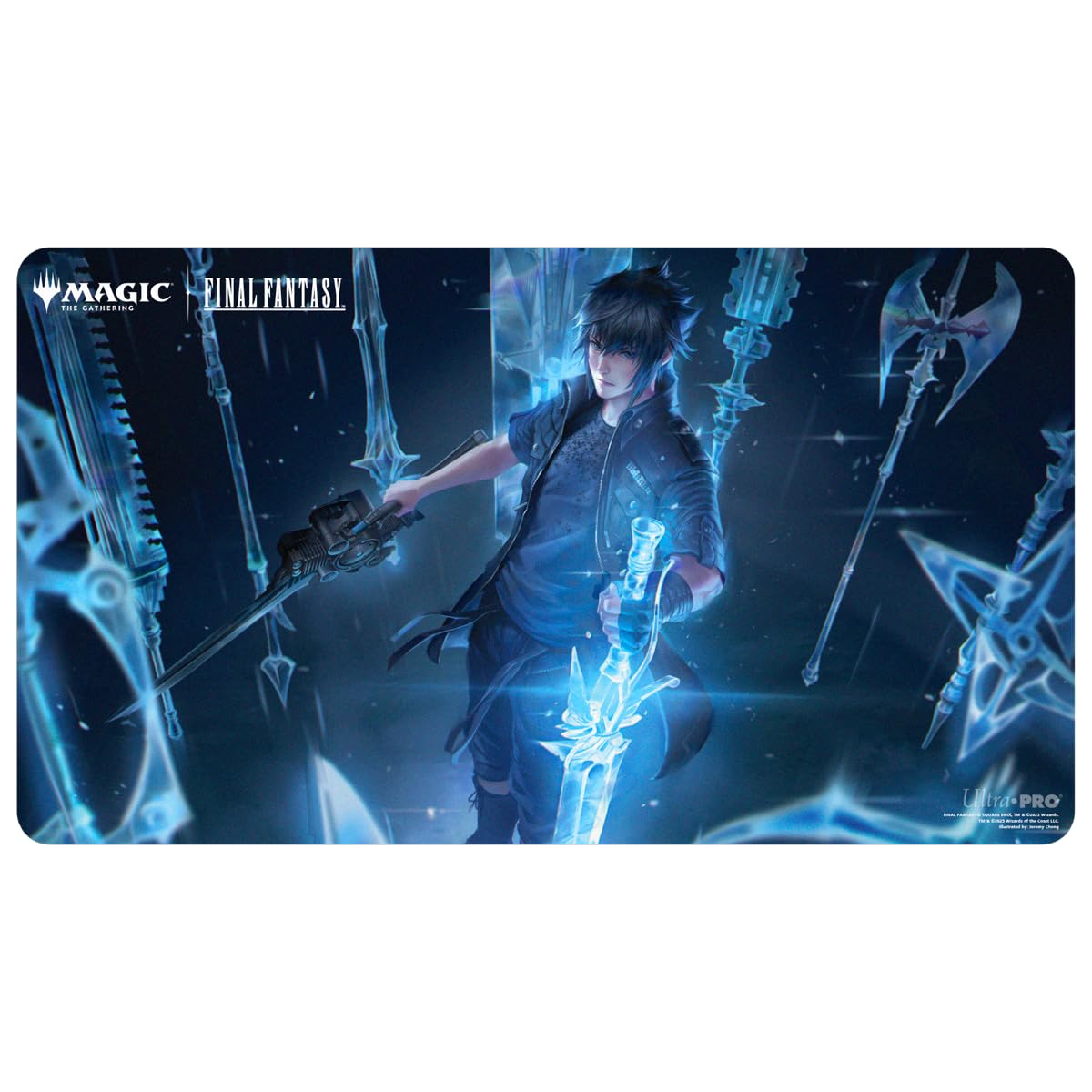 Ultra PRO - Final Fantasy x Universes Beyond Noctis, Prince of Lucis Playmat for Magic: The Gathering | Card Game Playmat, Final Fantasy Collectibles