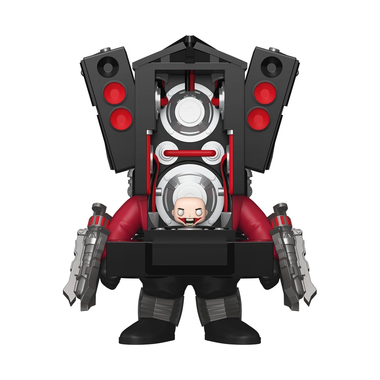 Funo Pop! Bitty Bots: Skibidi Toilet - Titan Speakerman - Parasitic Skibidi Toilet - 0.9 Inch and 4.7 Inch (11.9 Cm) - Television Collectable - Gift