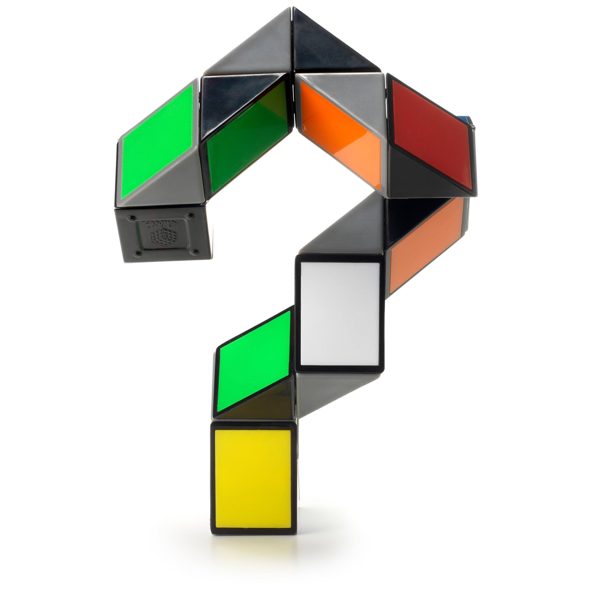 Rubik’s Twist, Colorful 3D Puzzle Classic Brain Teaser Retro Fidget Toy Bend & Twist Into Shapes Objects Animals, for Adults & Kids Ages 8 and up