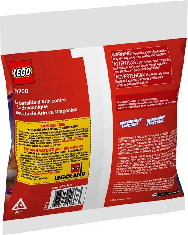 LEGO® Ninjago® Arin vs. Dragonian Battle 30700