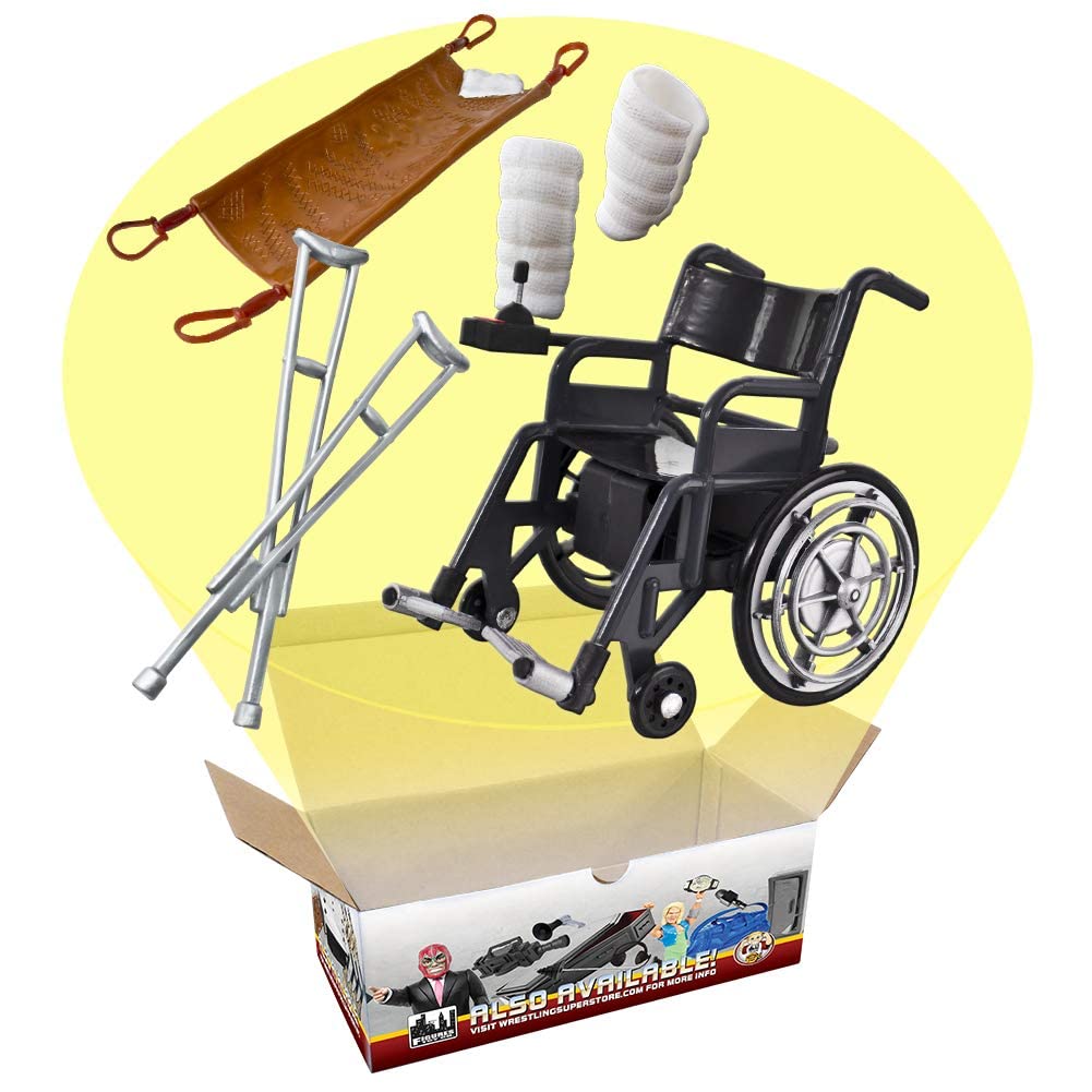 Hardcore Injury Accessory Set for Wrestling Action Figures