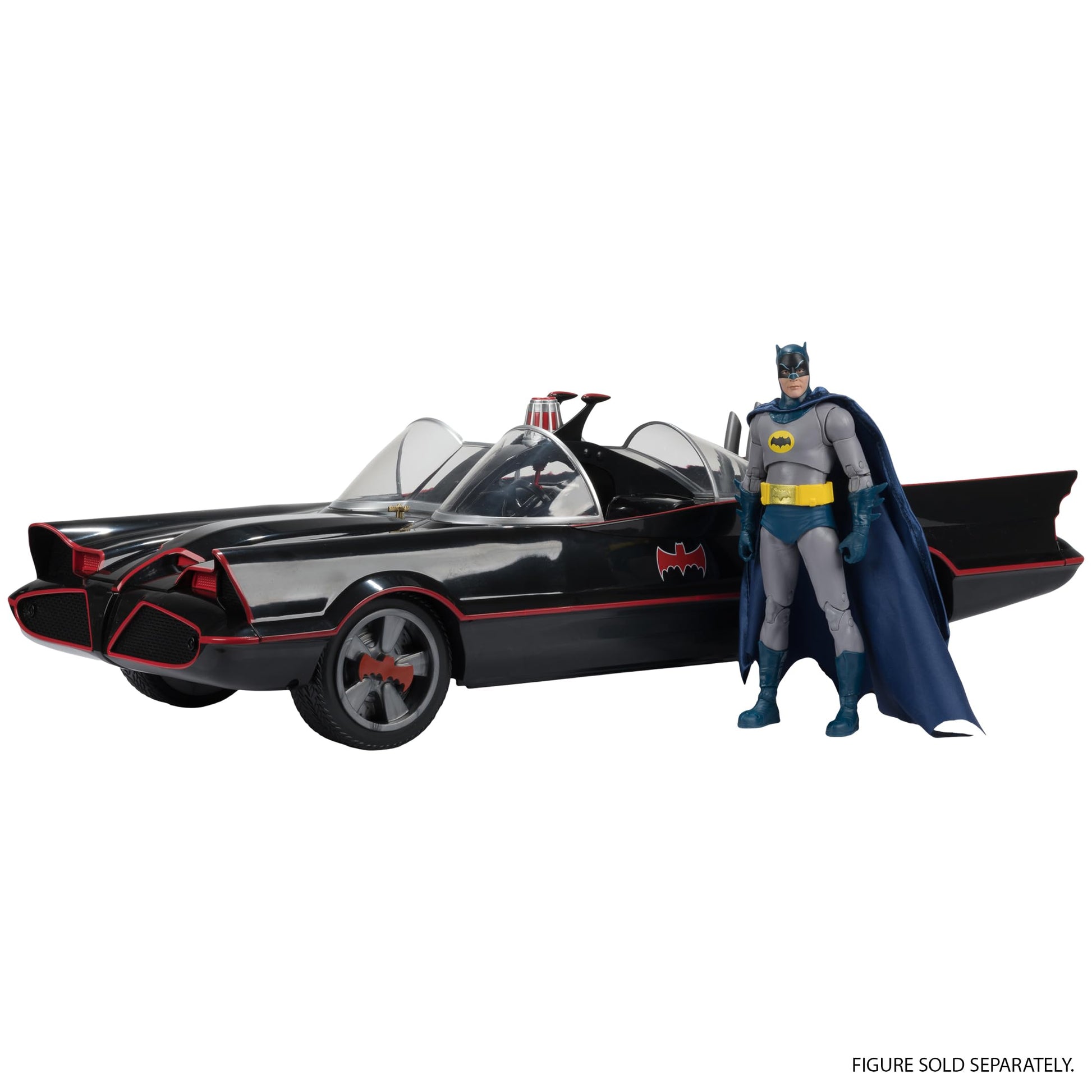 McFarlane Toys- DC Multiverse Batmobile (Batman Classic TV Series)