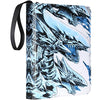 DRZERUI Card Binder for YuGiOh Cards - 9 Pocket Card Holder Book with Sleeves Compatible with Yugioh Cards, Holds 720 Cards