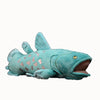 BABY FRANKIEZHOU Simulation Coelacanth Fish Stuffed Animal 15" Long, Cute Soft Coelacanth Plush Toy for Kids Boys and Girls, Stuffed Toy