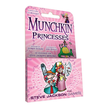 Munchkin Princesses Card Game (Mini-Expansion) | 15 Cards | Adult, Kids, & Family Game | Fantasy Adventure Roleplaying Game | Ages 10+ | 3-6 Players |
