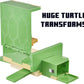 Mattel Minecraft Transforming Turtle Hideout, Authentic Pixelated Video-Game Role Play, Electronic, Action Toy to Create, Explore and Survive, Steve