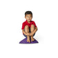 GONGE River Stones - The Original Kids Play Stepping Stones for Balance and Coordination, Non-Slip bottom, Stackable, for Indoor and Outdoor, Set of 6