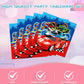 41PCS Happy Race Car Birthday Party Supplies Cars Theme Birthday Party Decorations Disposable Tableware Include Plates Napkins Tablecloth For Kid Boys