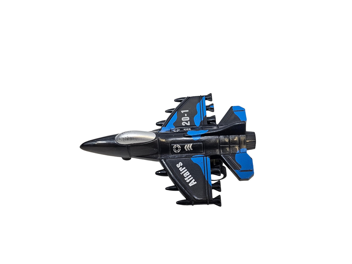 12 PIeces Camo Black Military Fighter Jet Toy Set, 3.5 Inches, Pull-Back-and-Release Action