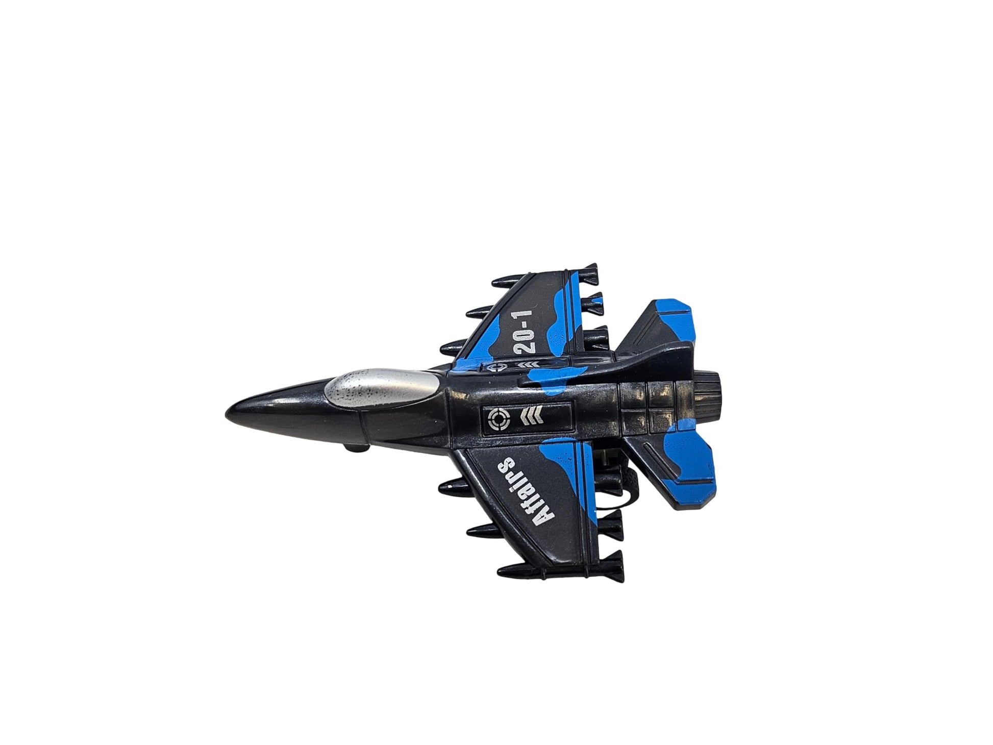 12 PIeces Camo Black Military Fighter Jet Toy Set, 3.5 Inches, Pull-Back-and-Release Action