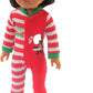 American Fashion World Santa’s Little Helper Onesie for 14-Inch Dolls | Premium Quality & Trendy Design | Dolls Clothes for Popular Brands