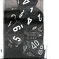 Chessex Translucent: 7pc Smoke/White,Grey