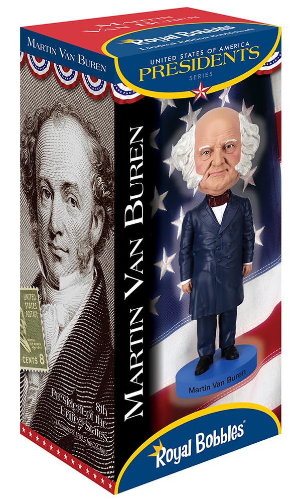 Royal Bobbles Martin Van Buren 8th President of the United States Collectible Bobblehead Statue