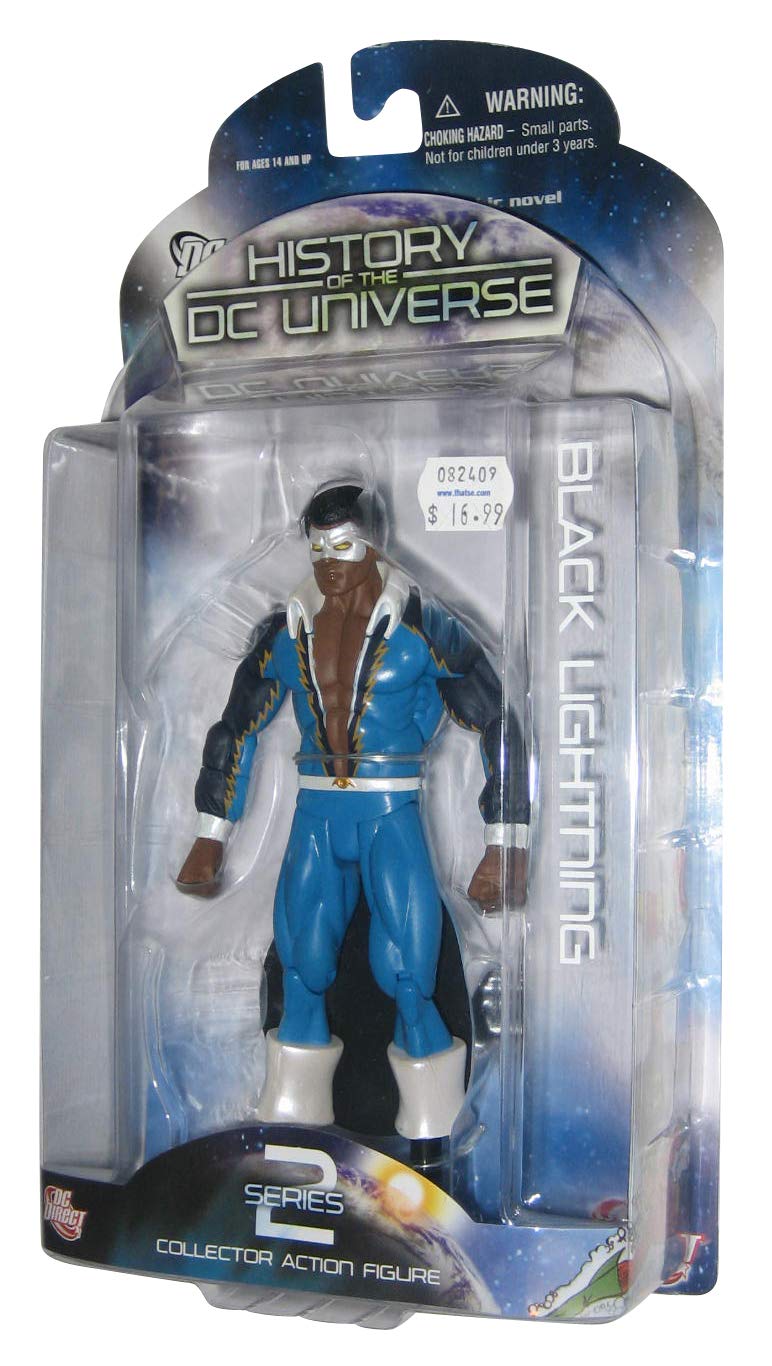 The History of the DC Universe: Series 2 Black Lightning Action Figure