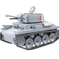 General Jim's WW2 Lt-38 Panzer Tank Building Set - German Army Panzerkampfwagen 38(t) Model, Movable Treads, Realistic Accessories, Compatible
