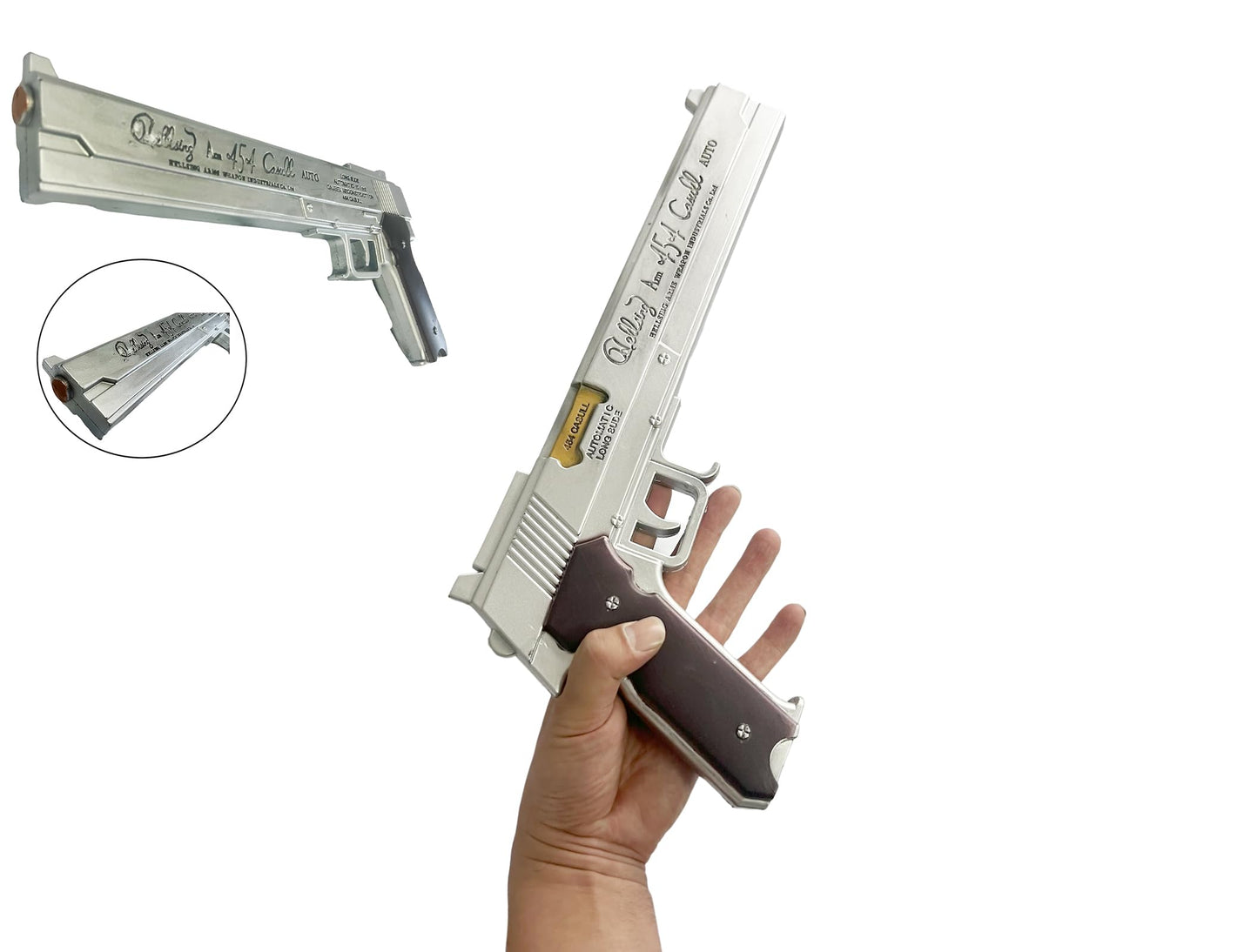 Hellsing ARMS Alucard 454 Casull Auto Prop Replica for Role Playing Cosplay Costume Halloween Xmas Gift
