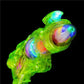 - 2 Pack - NEON Green Light-up Galaxy Space UV Glow Super Space Blaster Flash Gun (11") Noisy Blacklight Reactive Glow in Dark Space Blaster. Plastic