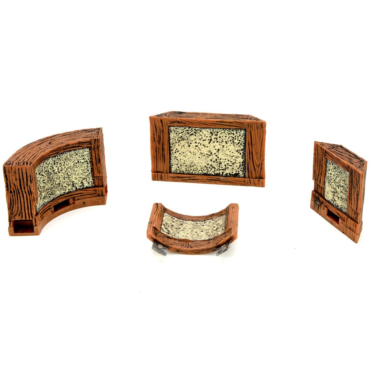 Warlock Tiles: Expansion Pack - 1 in. Town & Village Angles & Curves | WizKids