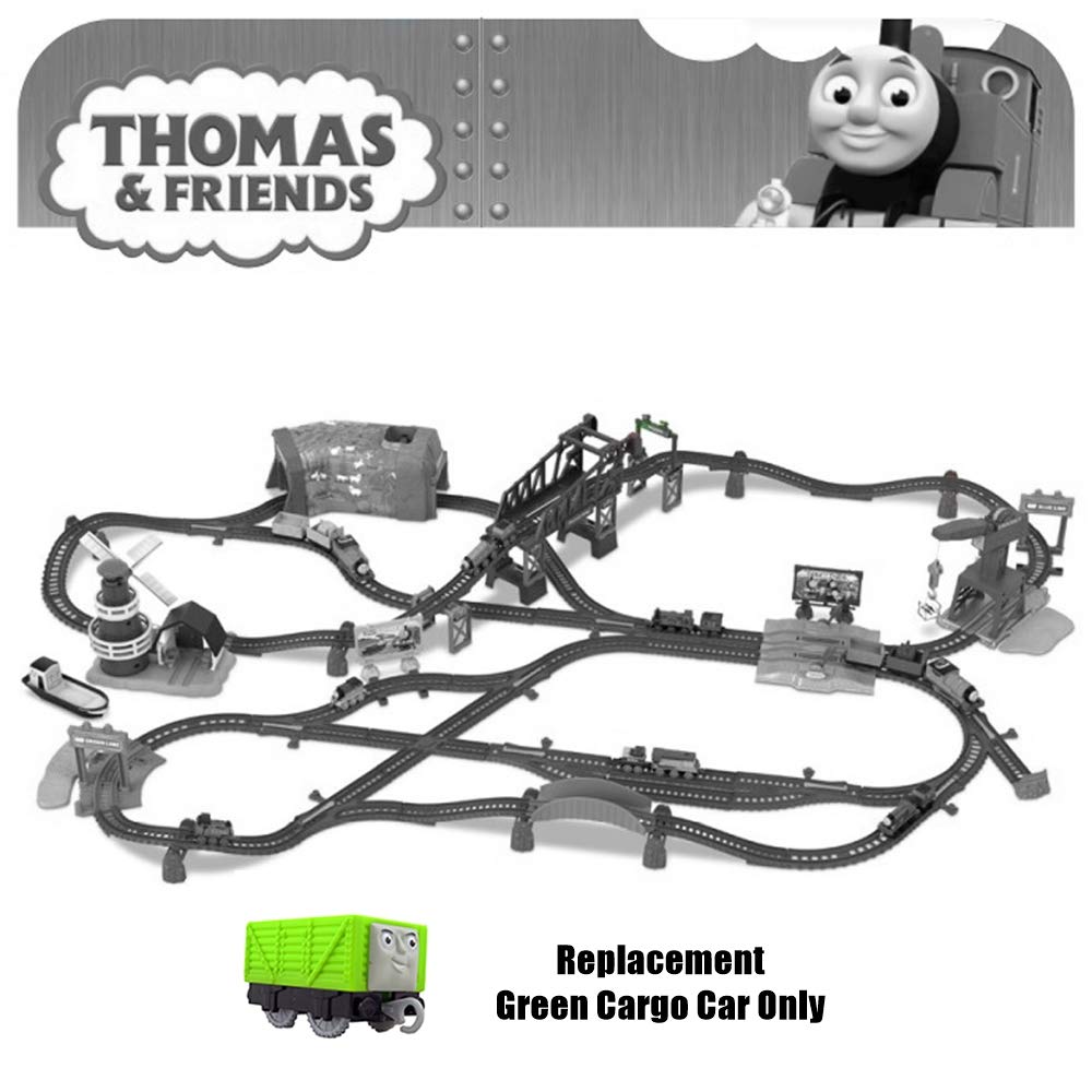 Fisher-Price Replacement Parts for Thomas and Friends Train Set - GRF01 ~ All Around Sodor Deluxe ~ Replacement Green Cargo Car