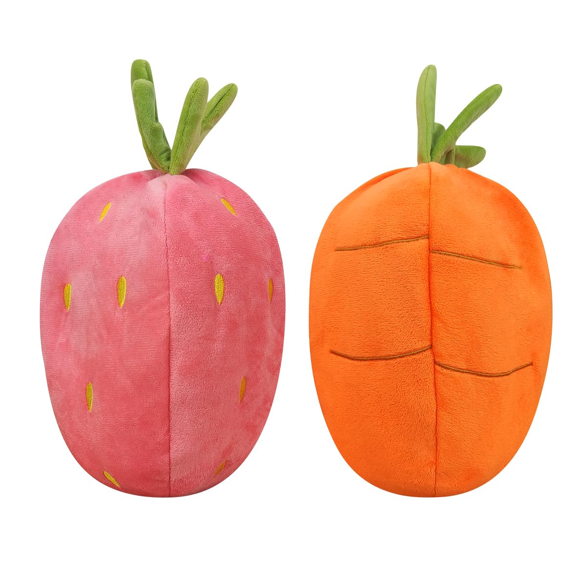 YUMEYA Bunny Stuffed Animal Reversible Cuddle Stuffed Pillow,Strawberry Transformed Rabbit Plush Zipper,Cute Kawaii Rabbit Toys Pillow Decoration