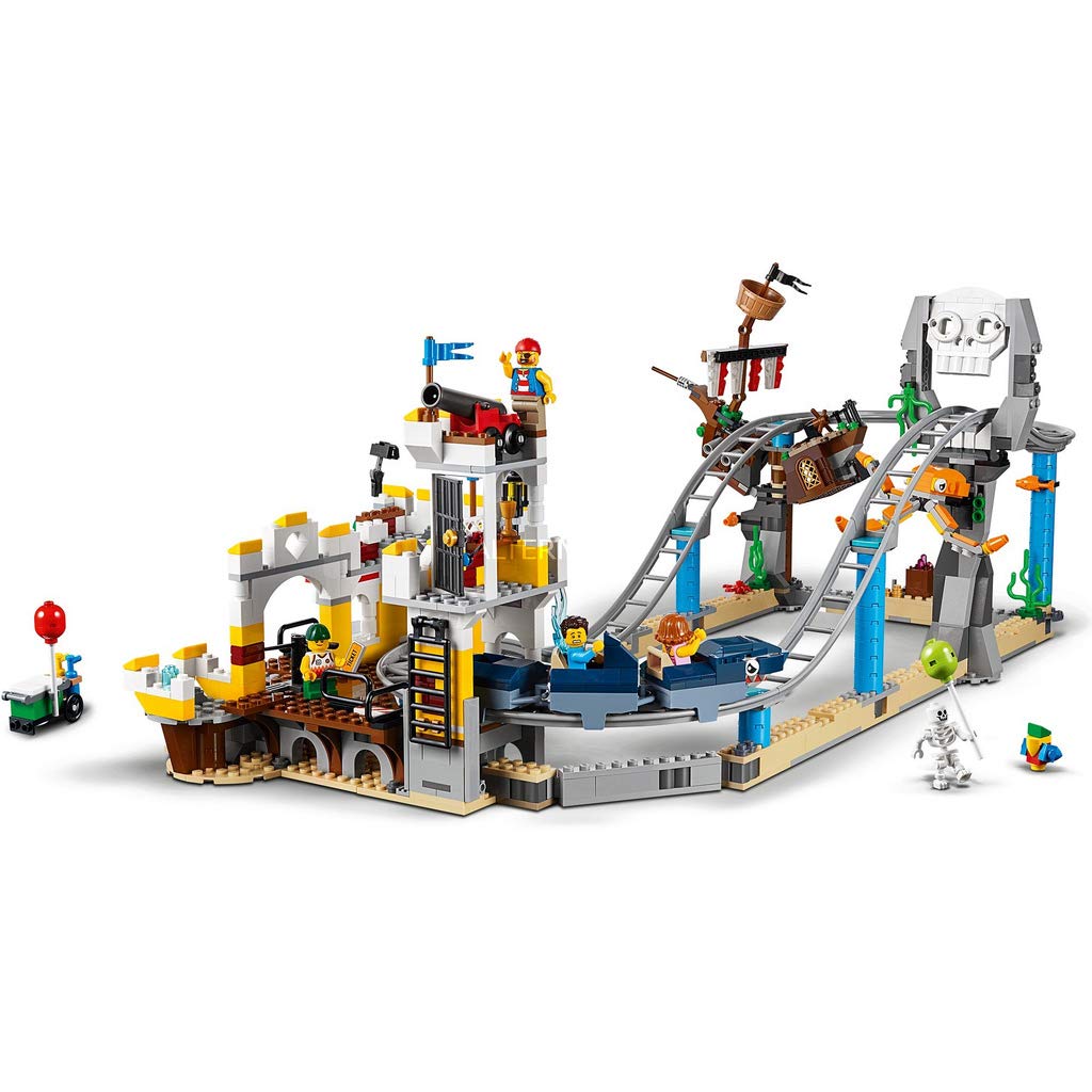 LEGO Creator 3in1 Pirate Roller Coaster 31084 Building Kit (923 Pieces)
