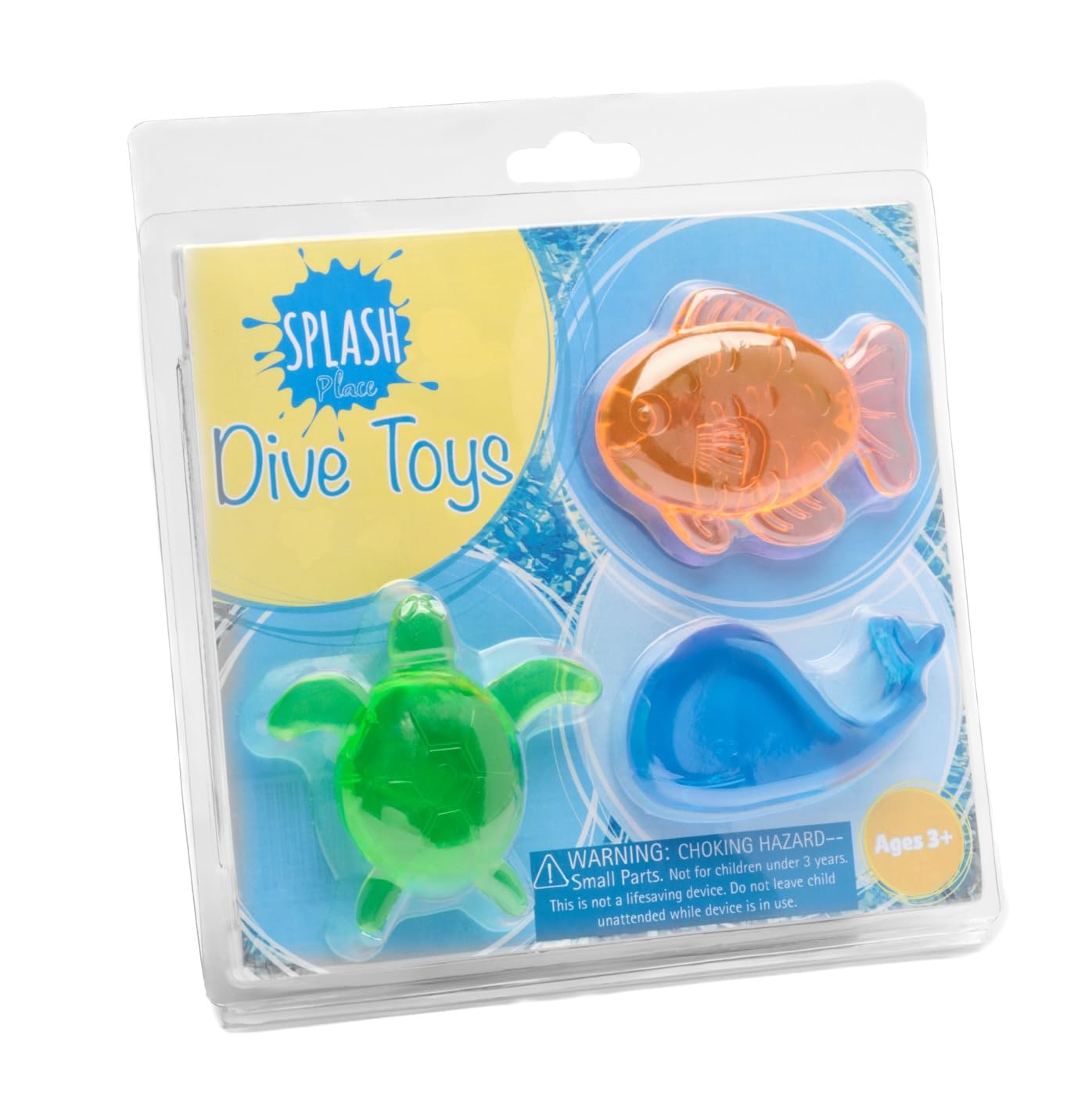 Splash Place Pool Dive Toys - Ocean Friends | Ages 3+, Diving Toys, Swimming & Pool Play Accessories