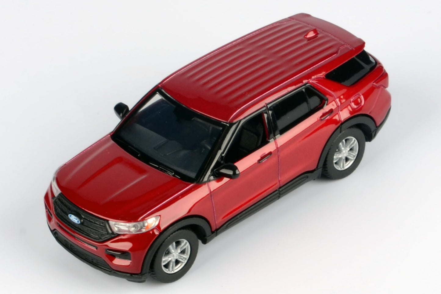 Motormax 2022 Ford Explorer Rapid Red 1/43 Small Size 4.5 inch Diecast Model 79703