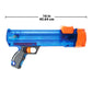 Nerf Dog 16in Translucent Blaster W/Ball Clip and 2.5in TPR Lightning Glow Ball Dog Toy -Blue/Orange/Gray and No Color