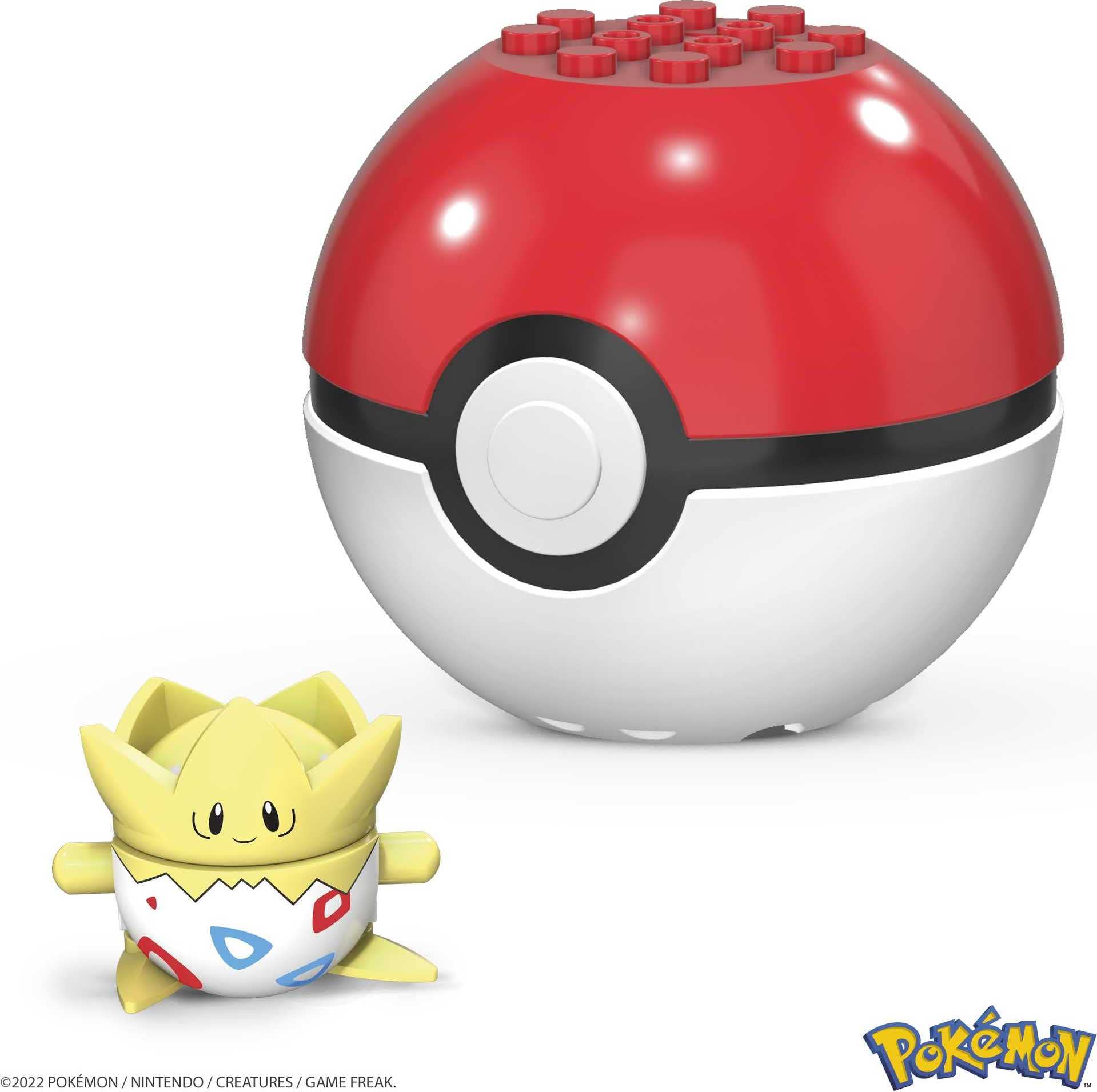 Mega Construx Pokemon Togepi Construction Set, Building Toys for Kids, 21 pcs, 6 years and up