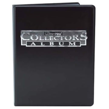 Ultra Pro 81374-4-Pocket Black Portfolio (RP4BK8-2)