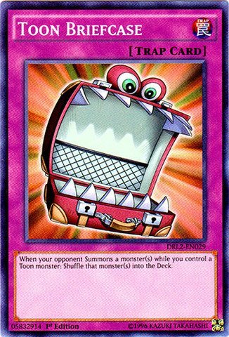 Yu-Gi-Oh! - Toon Briefcase (DRL2-EN029) - Dragons of Legend 2 - 1st Edition - Super Rare by Yu-Gi-Oh!