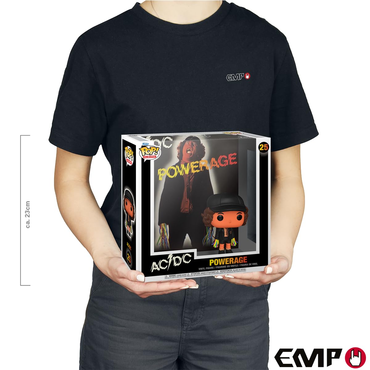 Funko Pop! Albums: AC/DC - Angus Young - Powerage - Collectable Vinyl Figure - Gift Idea - Official Merchandise - Toys for Kids & Adults - Music Fans