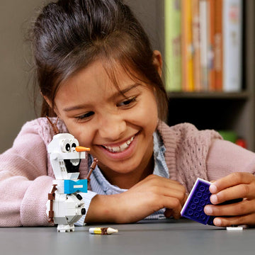 LEGO Disney Frozen II Olaf 41169 Olaf Snowman Toy Figure Building Kit (122 Pieces)