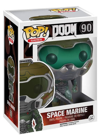 Funko POP Games: Doom - Space Marine Action Figure