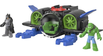 Fisher-Price Imaginext DC Super Friends Batsub, Batman Figure and sea Vehicle Set for Preschool Kids Ages 3 Years and up, Black