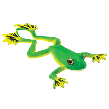 Safari Ltd. Flying Tree Frog Figurine - Lifelike 8" Amphibian Figure - Educational Toy for Boys, Girls, and Kids Ages 3+