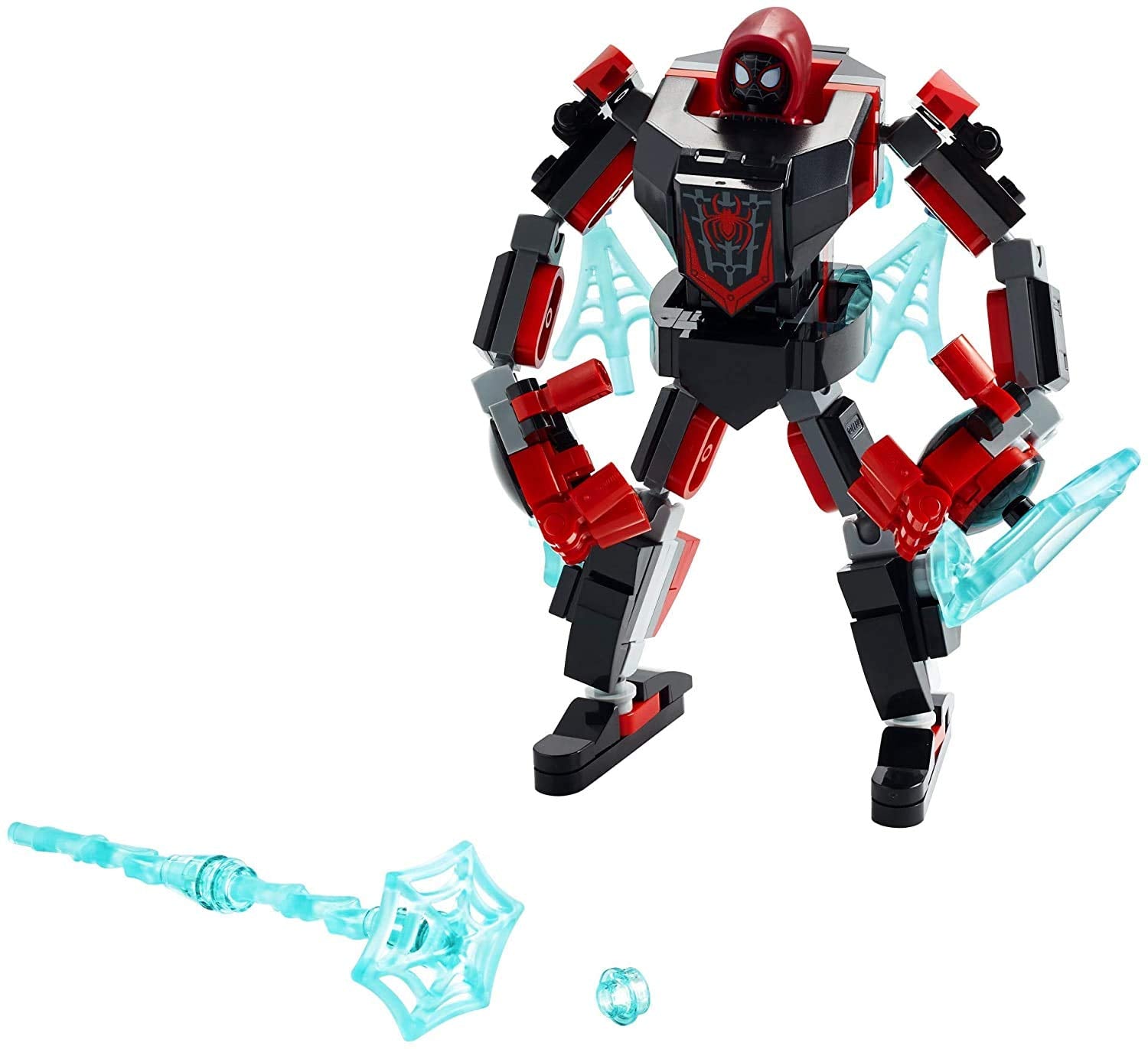 LEGO Marvel Spider-Man Miles Morales Mech Armor 76171 Collectible Construction Toy, New 2021 (125 Pieces)