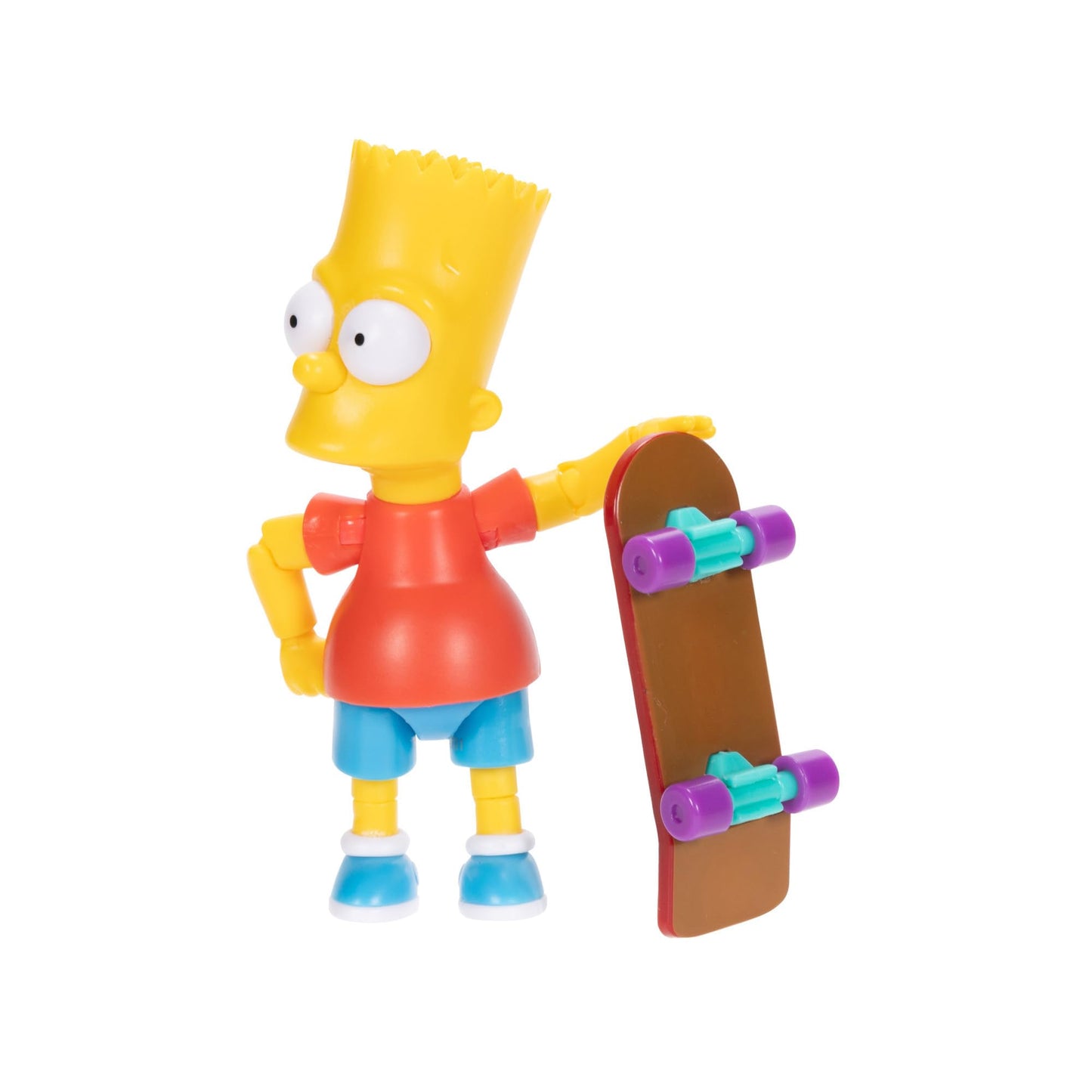 JAKKS Pacific Disney The Simpsons Action Figures 4-Pack 5-Inch Collectible Figures from Wave 1 - Homer, Bart, Groundskeeper Willie, and Otto