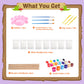 Col-Pary Magic Wand Making Kit,DIY Art Craft Set for Student Kids Gift,School Activities,Wizard Cosplay Masquerade,Halloween Supplies Décor,Christmas