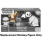 Fisher-Price Replacement Part Little People Go Wild Safari Guide Playset GNM37 - Replacement Brown Monkey Figure