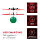 World Tech Toys Ninja Turtles Raphael Flying Toy - Motion Sensing Flying Ball with USB Charging - TMNT Licensed - Indoor/Outdoor Drone for Kids Ages