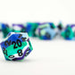 FanRoll 16mm Pride Sharp Edge Silicone Rubber Poly Dice Set: Gay Men