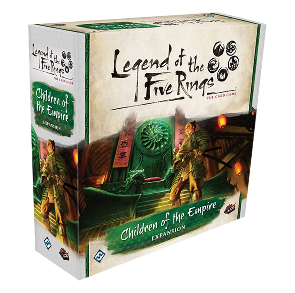 Legend of The Five Rings: The Card Game Children of The Empire Premium Expansion - Strategy Game for Kids & Adults, Ages 14+, 2 Players, 45-90 Minute