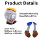 JHESAO 3 PCS Plants and Zombies Conehead Plush Sets Toy, 1 2 Stuffed Soft Newspaper Zombie Doll, Mummy PVZ Figure Doll New