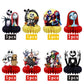 8Pcs Nightmare Table Centerpieces Birthday Party Supplies Double Side Table Decorations for Kids Party Decorations
