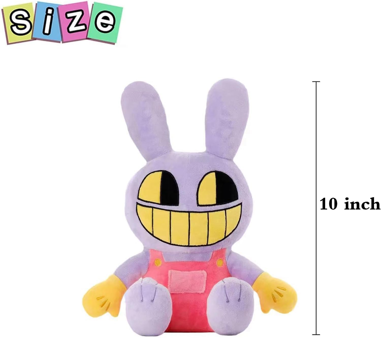 SAJISP The Amazing Digital Circus Plush,10" Jax Plushies Toy Gift, Cute Stuffed Figure Doll for Kids and Adults, Birthday Halloween Christmas Choice