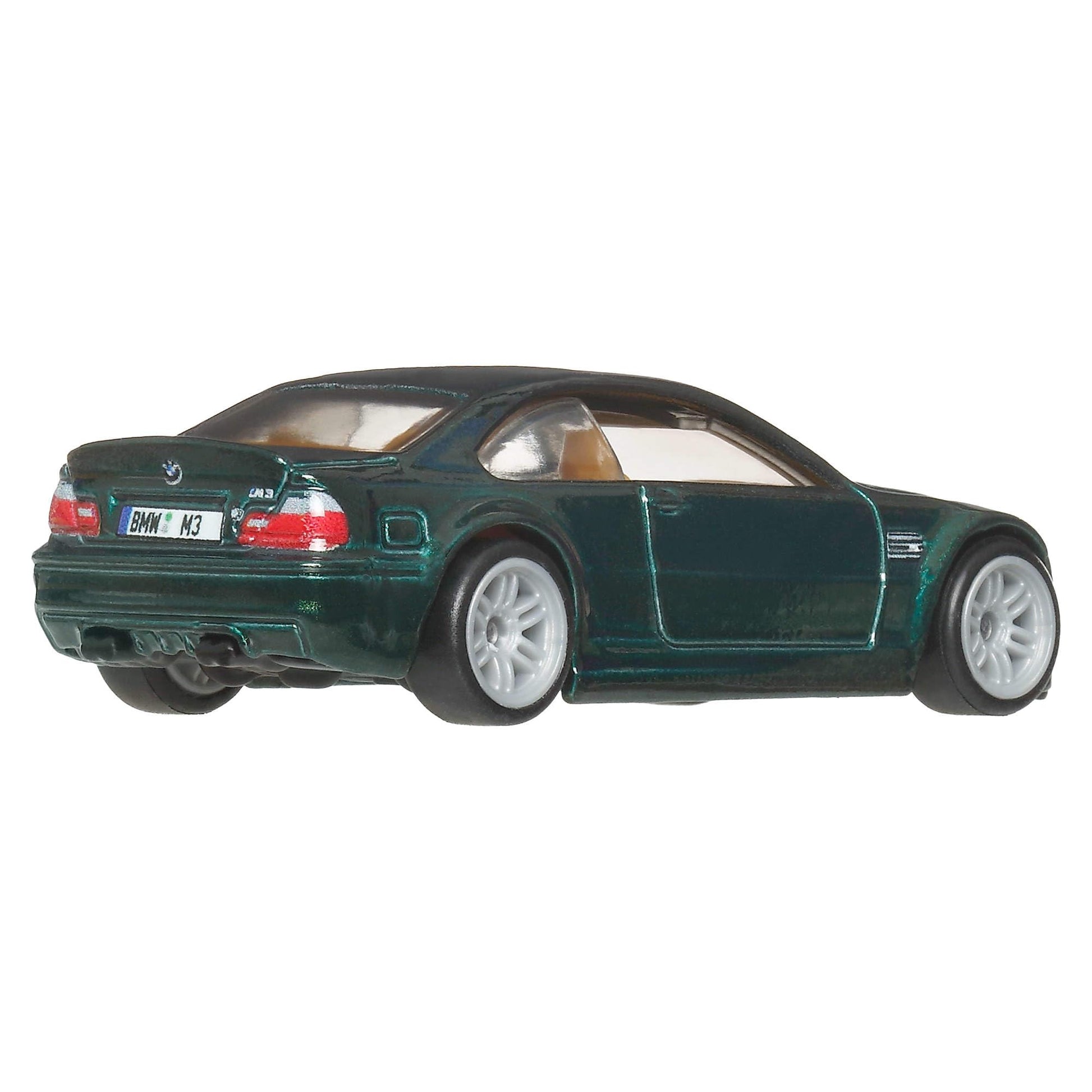 Hot Wheels Premium BMW M3 Die-Cast Toy Car, Green, Power Trip Car Culture Series, 1/5