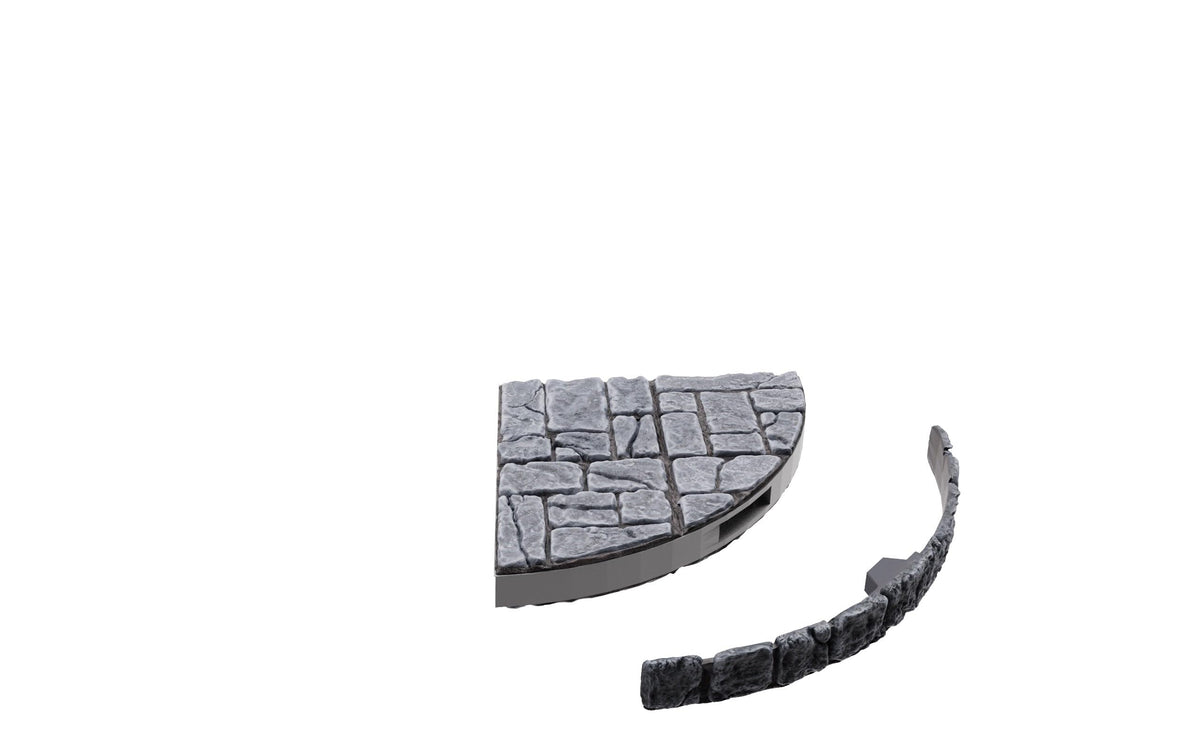 WizKids Warlock Tiles: Expansion - Dungeon Tile III Curves